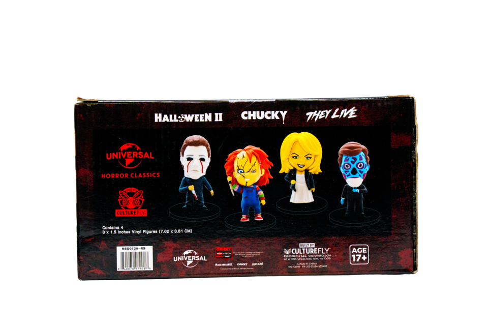 HORROR CLASSICS - CULTURE FLY - SET DE 4 MINI FIGURAS