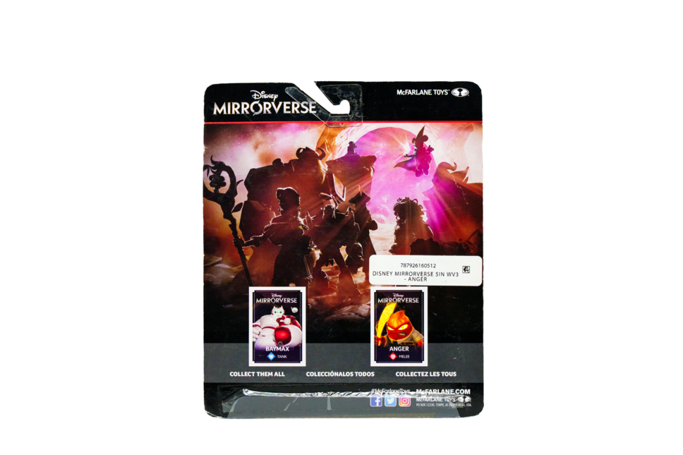 DISNEY MIRRORVERSE - MCFARLANET TOYS - ANGER