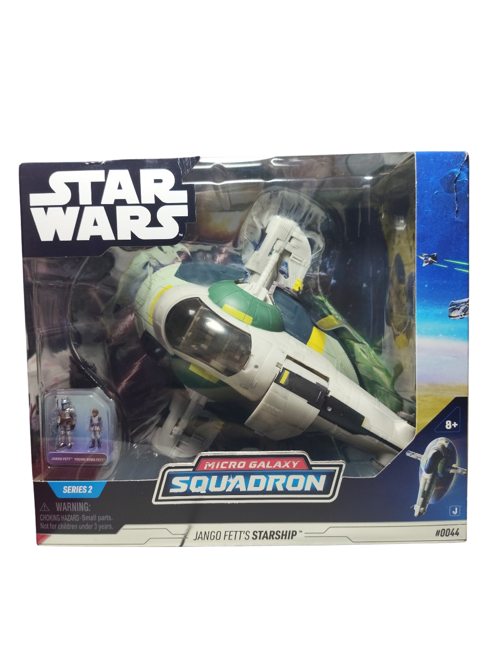 JAZWARES - MICRO GALAXY SQUADRON - Jango fett's Starship