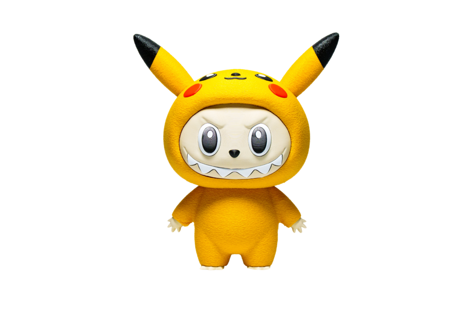 LABUBU PIKACHU 3D