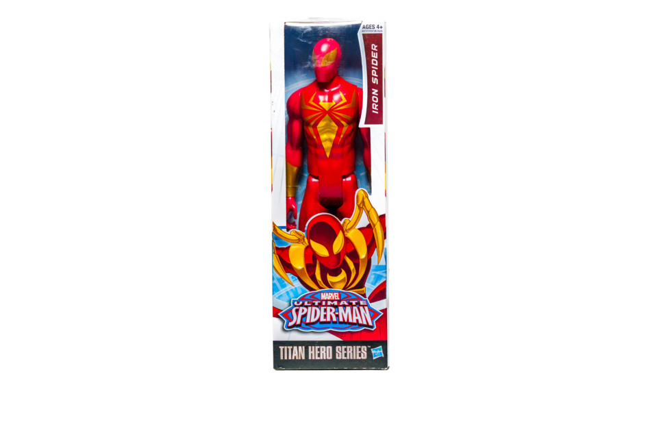 MARVEL - HASBRO - TITAN FIGURE SERIES - IRON SPIDER