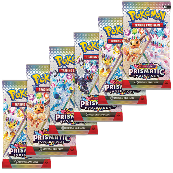 Pokemon TCG: Scarlet & Violet Prismatic Evolutions- Booster Packs