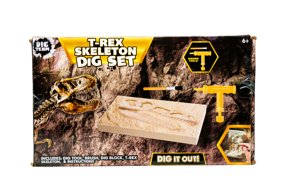 DIG TEAM - T-REX SKELETON DIG SET