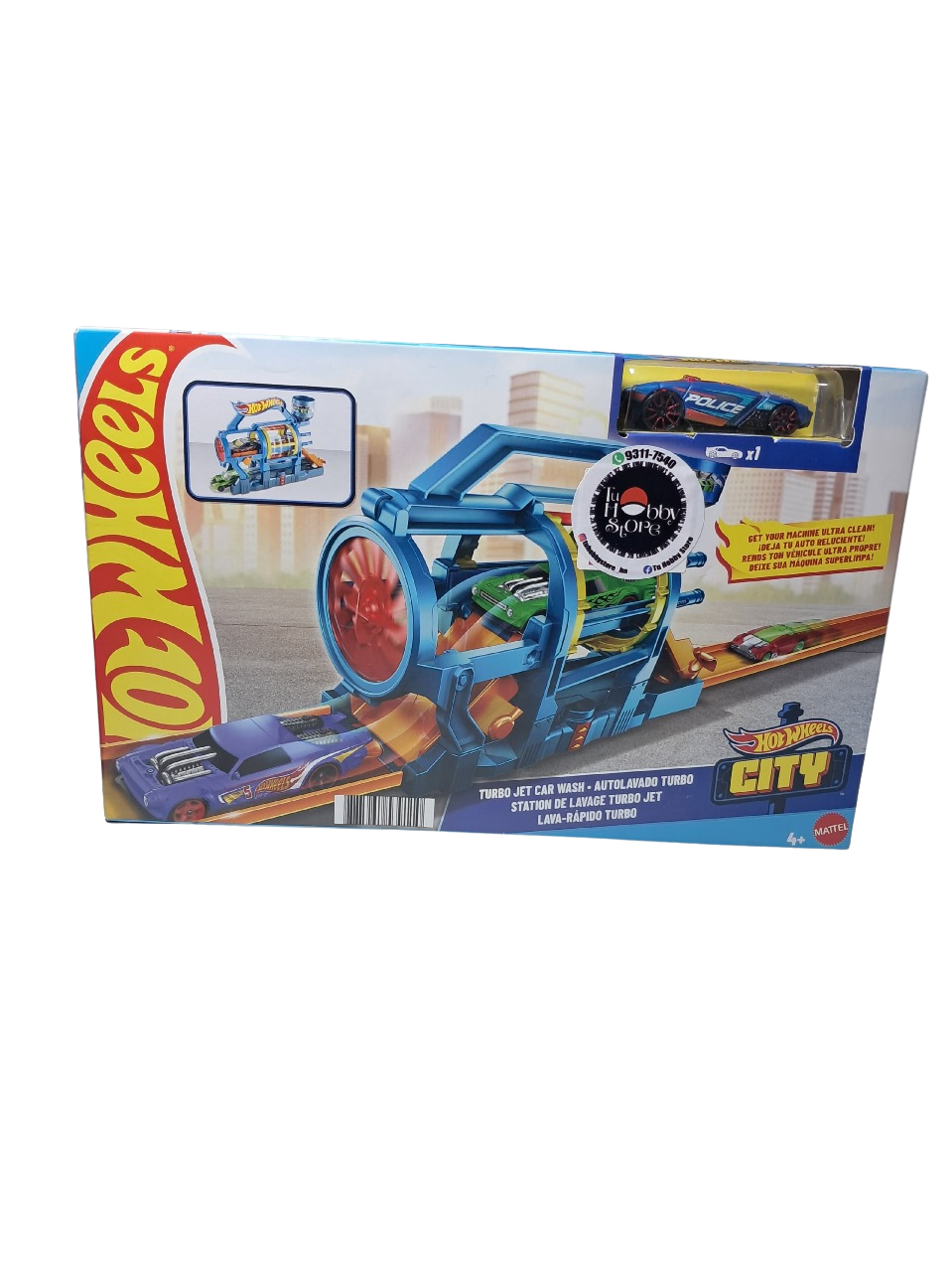 HOTWHEELS - Turbo Jet Car Wash