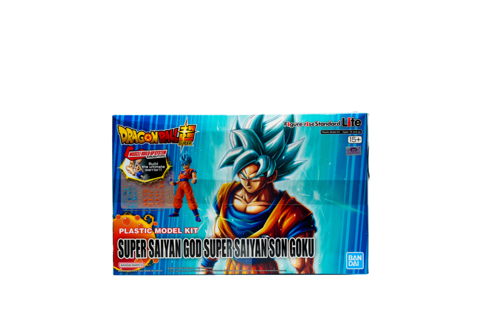 DRAGON BALL Z - PLASTIC MODEL KIT - SUPER SAIYAN BLUE SON GOKU