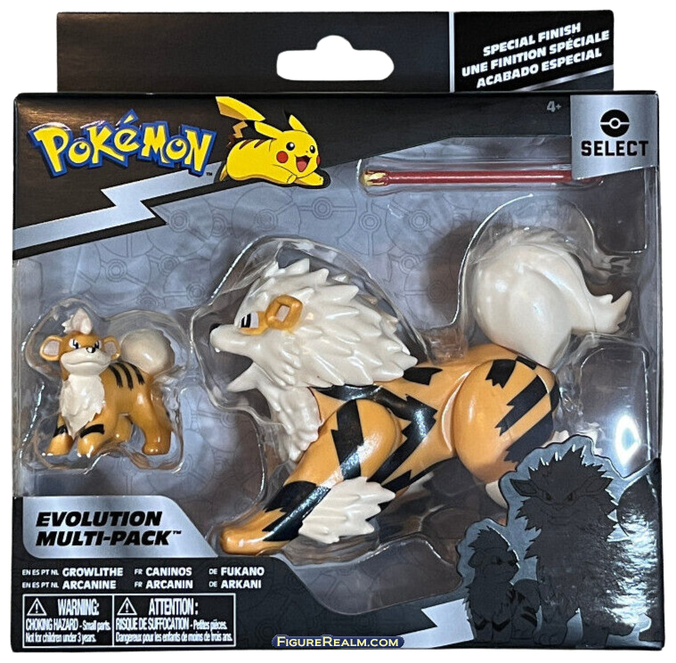 Pokemon Select - Growlithe y Arcanine
