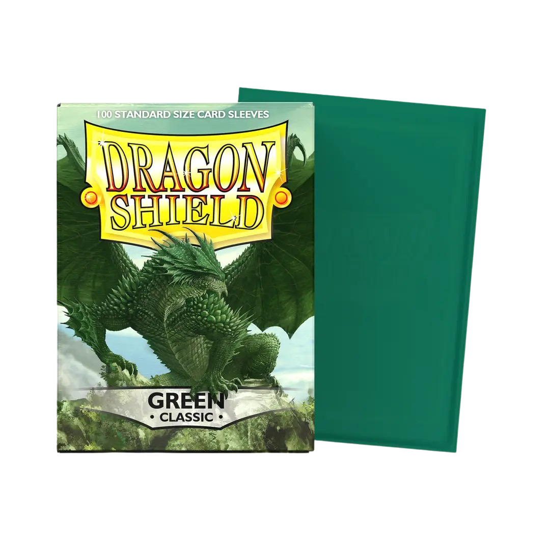 Dragon Shield Sleeves: Standard- Classic Green (100 ct.)