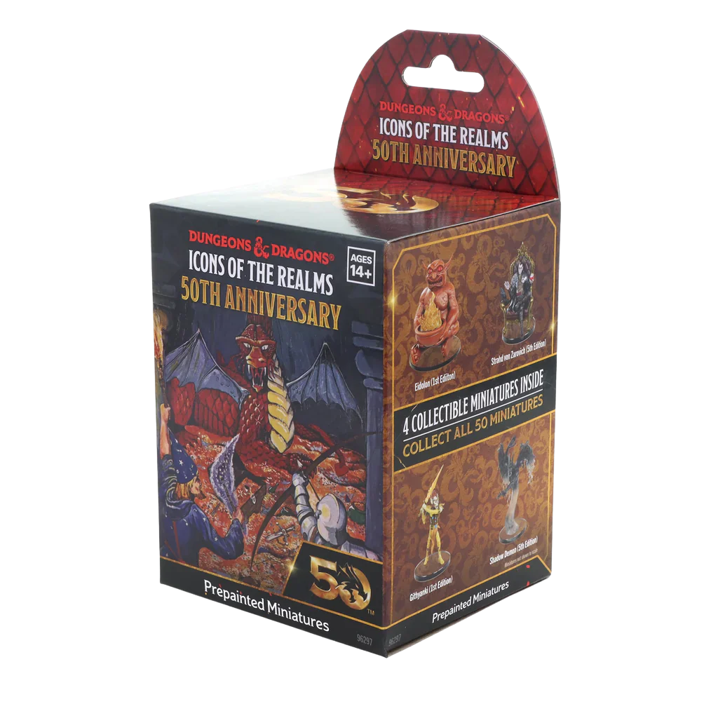 D&D Icons of the Realms: Set 31- 50th Anniversary- Blind Box